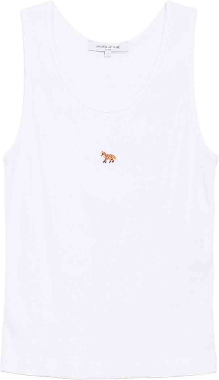 Maison Kitsuné Maison Kitsune' Top White Wit