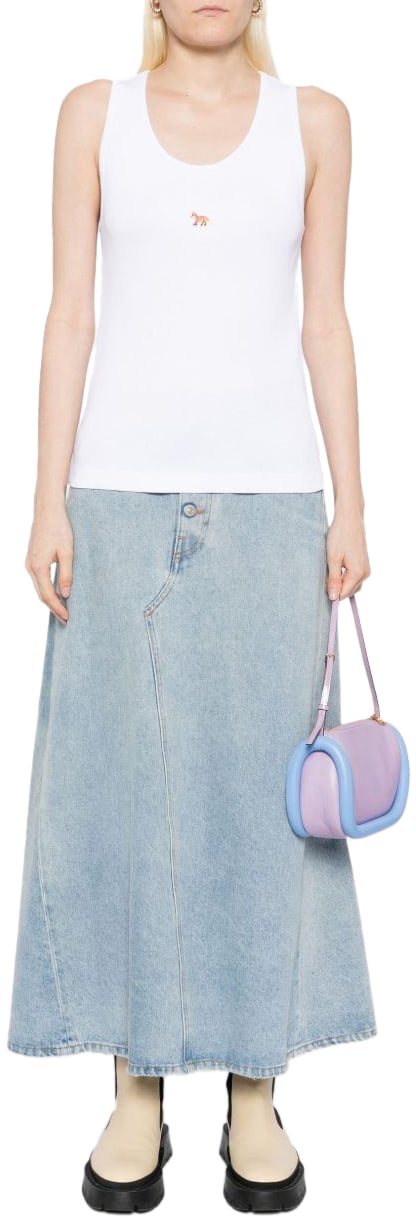 Maison Kitsuné Maison Kitsune' Top White Wit