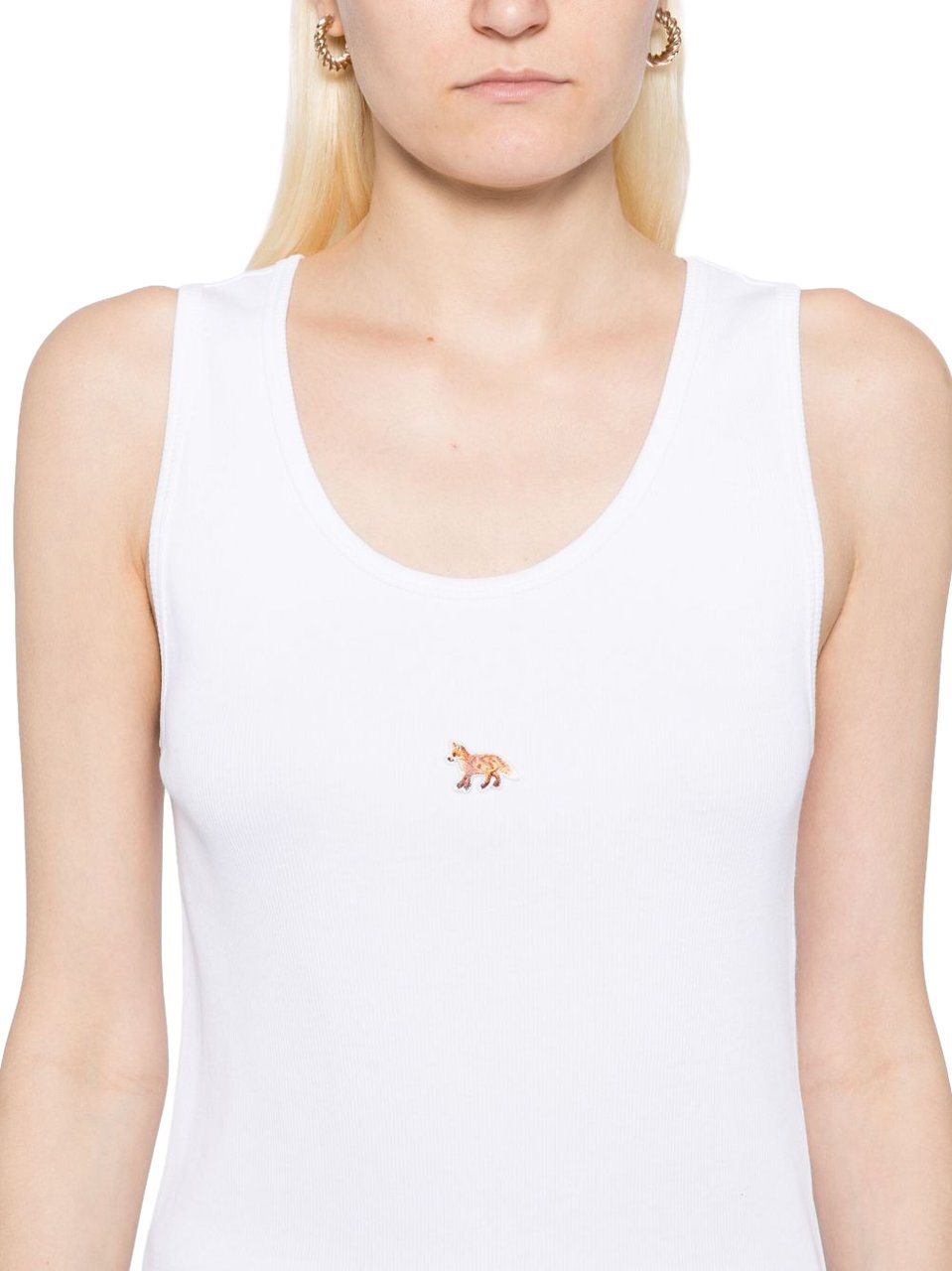 Maison Kitsuné Maison Kitsune' Top White Wit