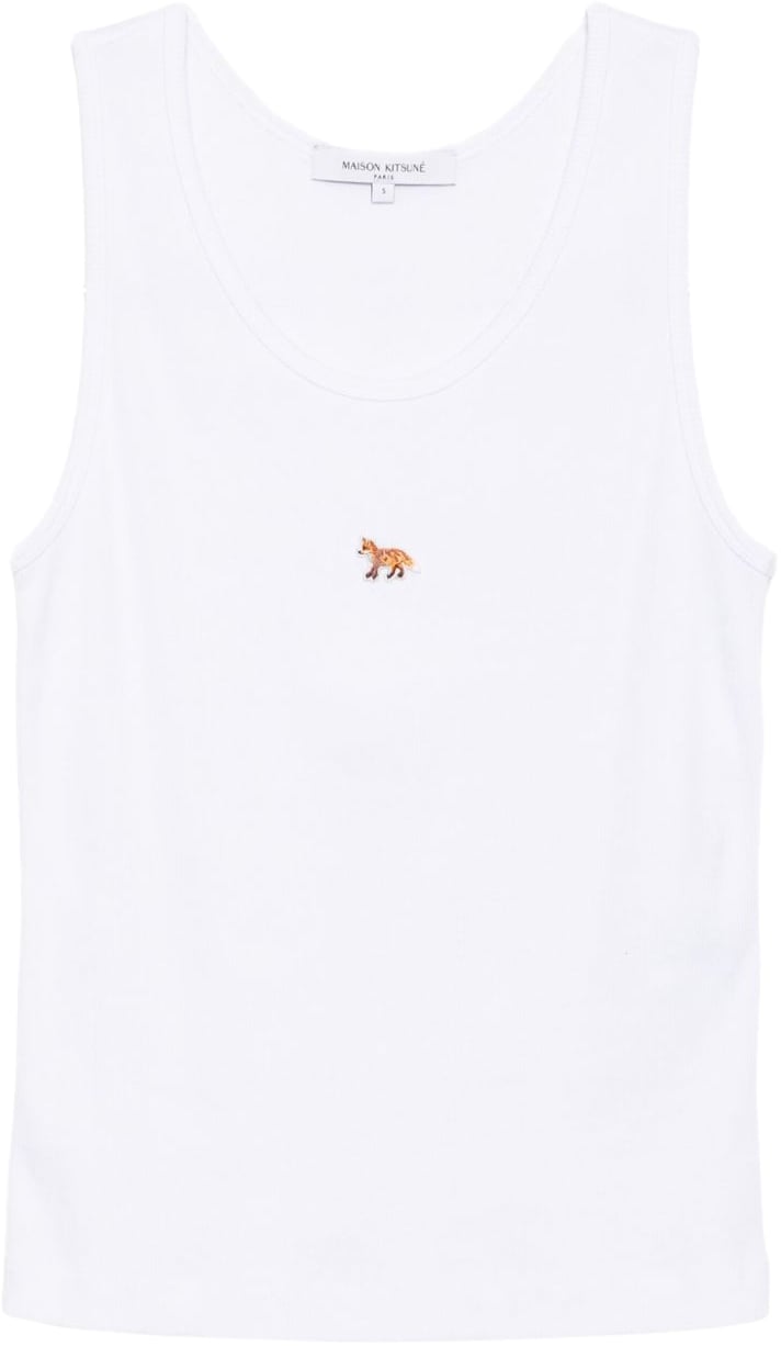 Maison Kitsuné Maison Kitsune' Top White Wit