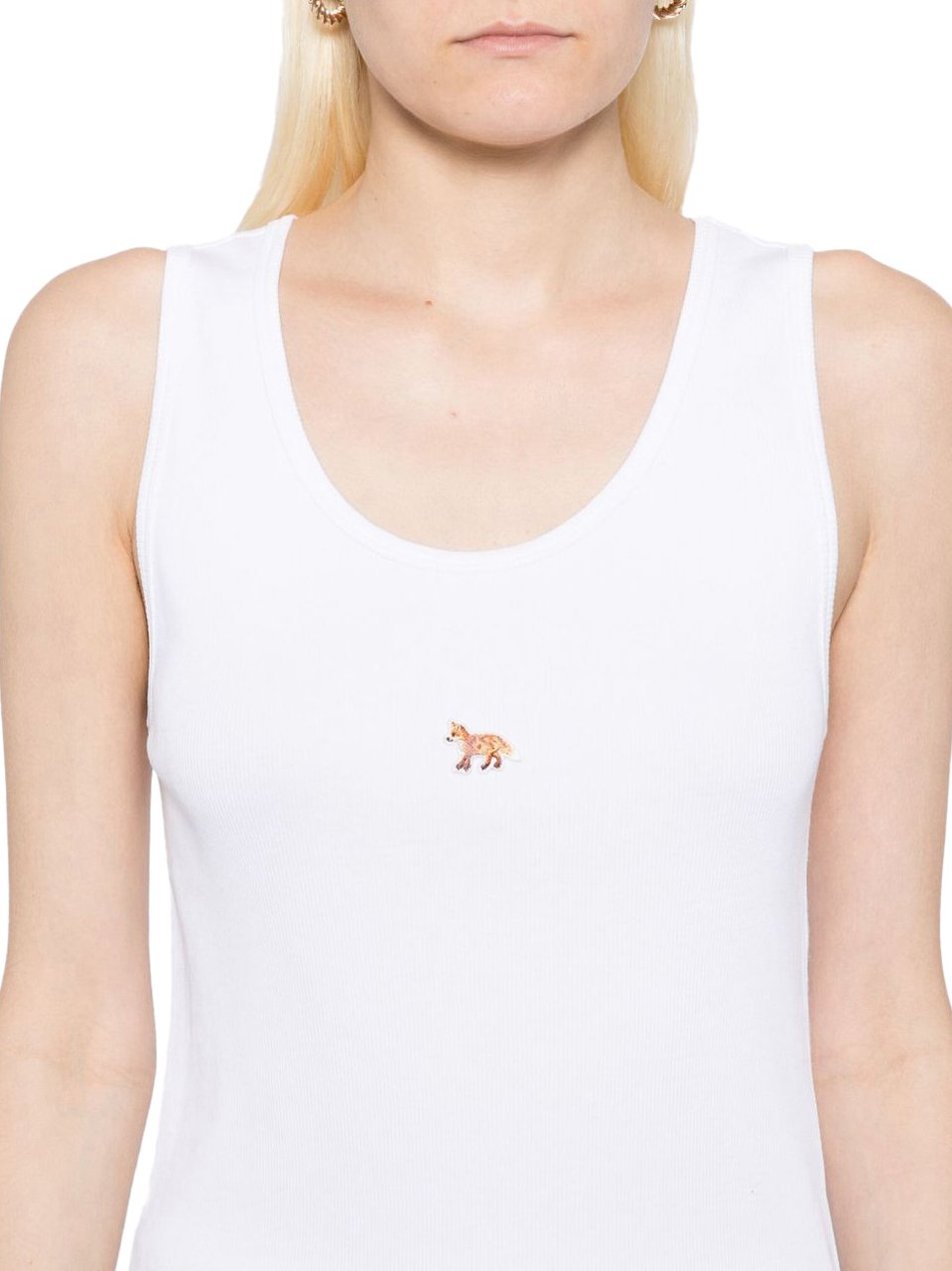 Maison Kitsuné Maison Kitsune' Top White Wit