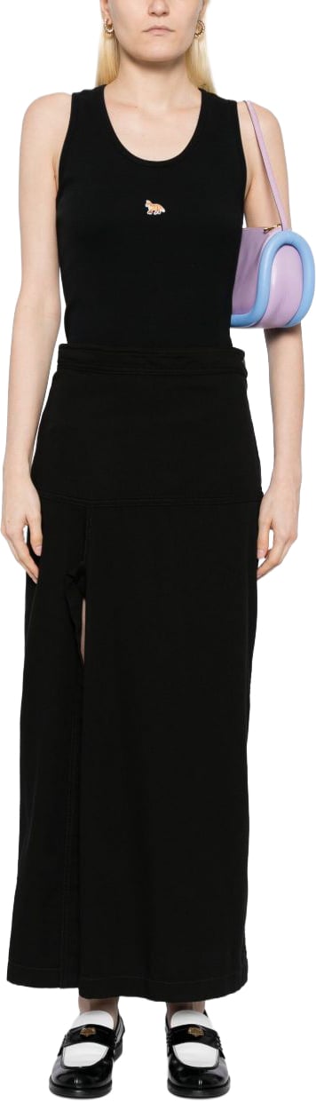 Maison Kitsuné Maison Kitsune' Top Black Zwart