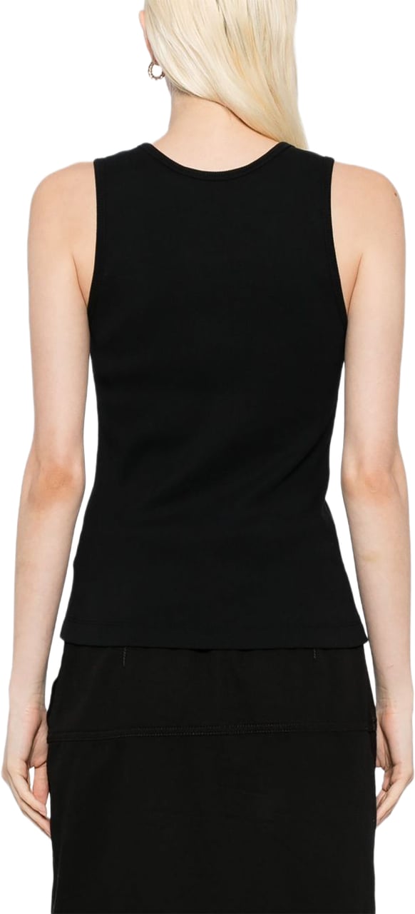 Maison Kitsuné Maison Kitsune' Top Black Zwart