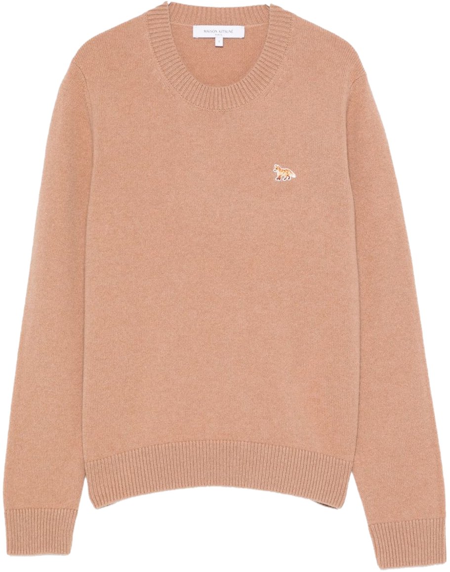 Maison Kitsuné Maison Kitsune' Sweaters Camel Beige