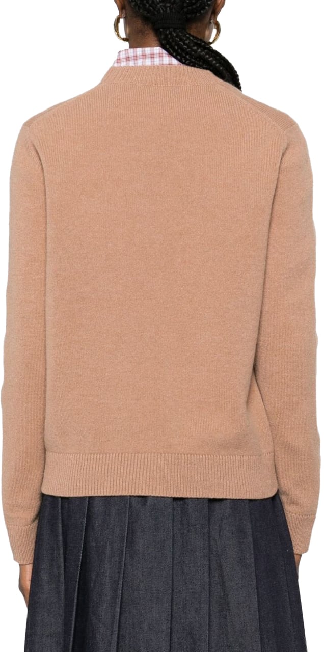 Maison Kitsuné Maison Kitsune' Sweaters Camel Beige