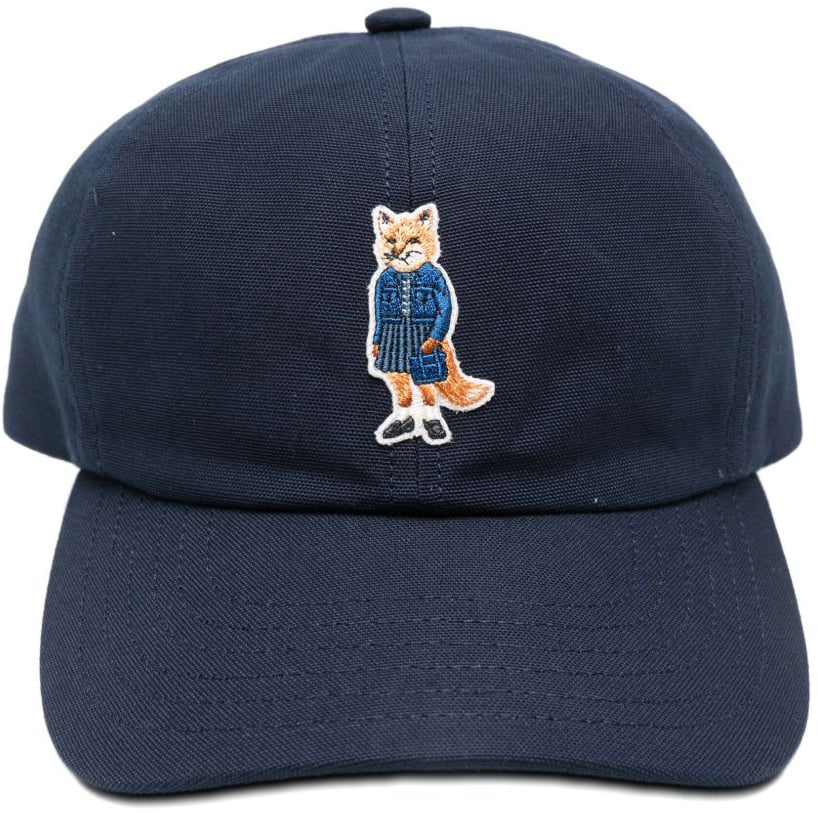 Maison Kitsuné Maison Kitsune' Hats Blue Blauw