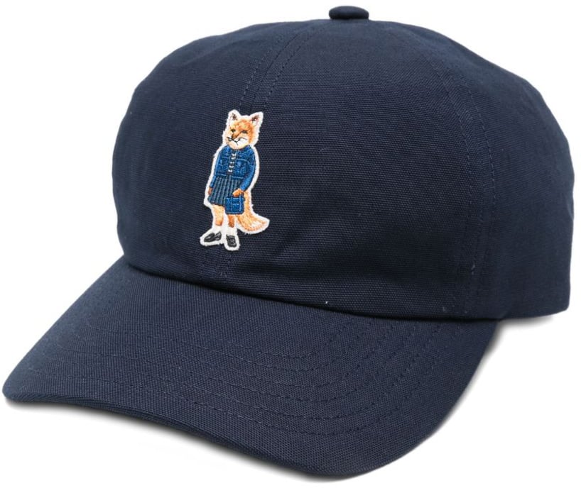 Maison Kitsuné Maison Kitsune' Hats Blue Blauw