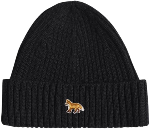 Maison Kitsuné Maison Kitsune' Hats Black Zwart