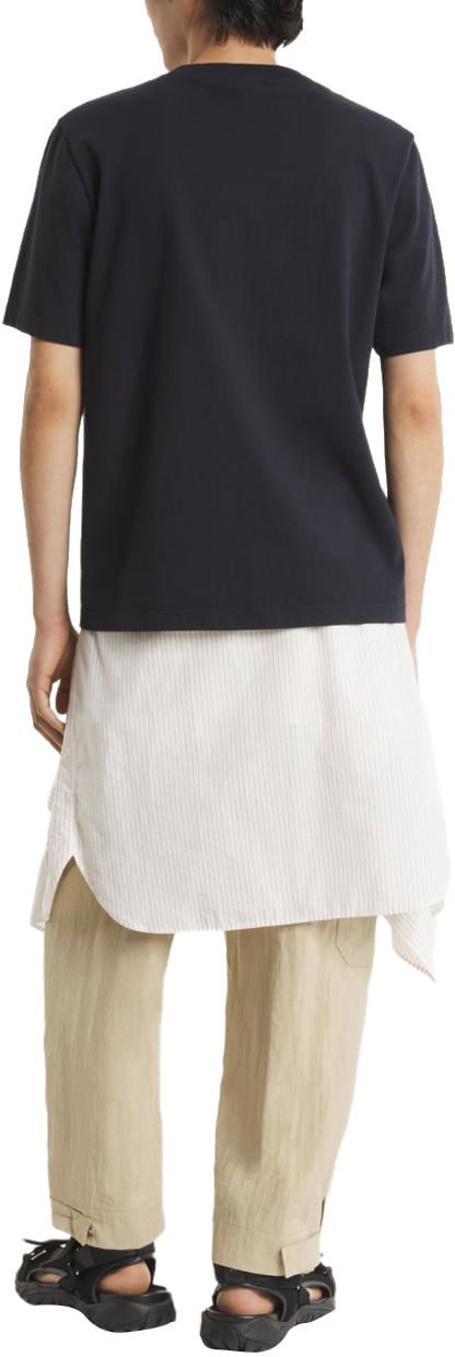 Maison Kitsuné Maison Kitsune' T-Shirts And Polos Black Zwart