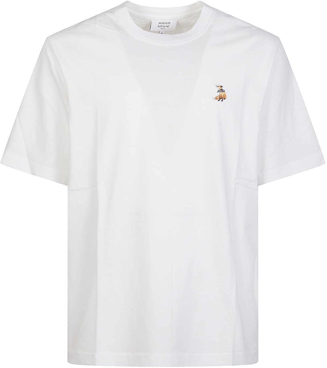 Maison Kitsuné Dreaming Fox Comfort T-shirt White Wit