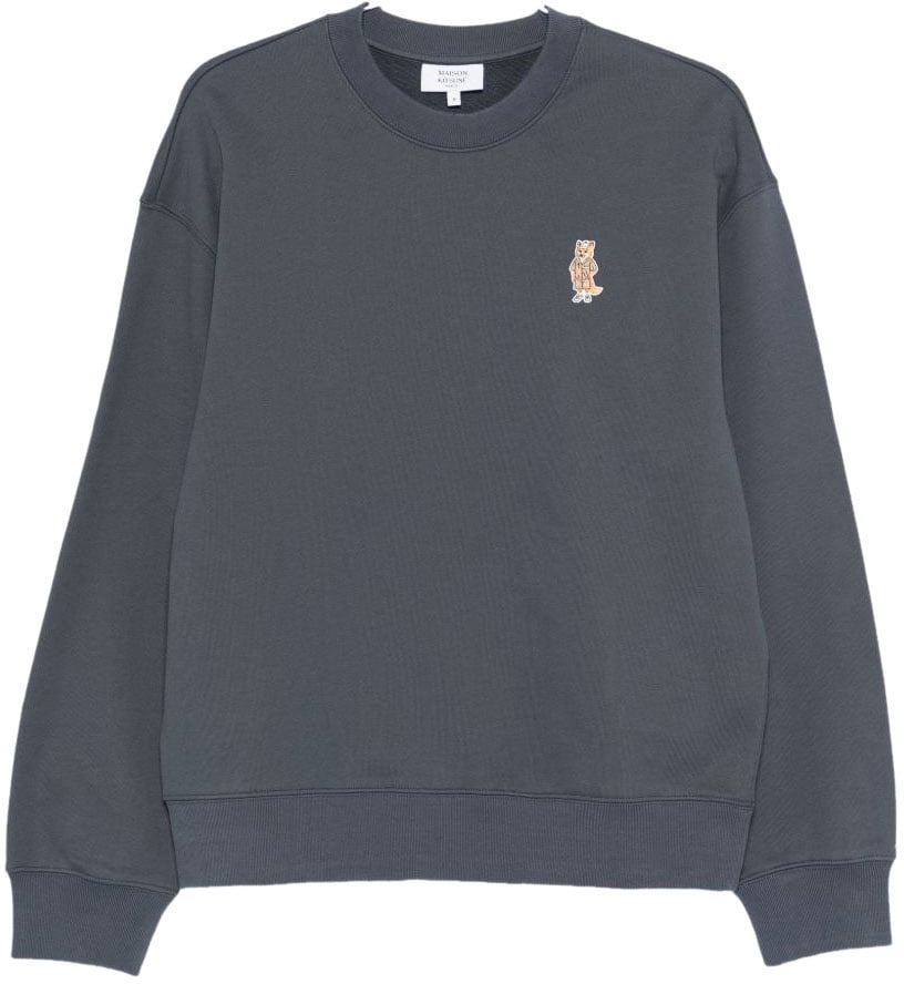 Maison Kitsuné Maison Kitsune' Sweaters Blue Blauw