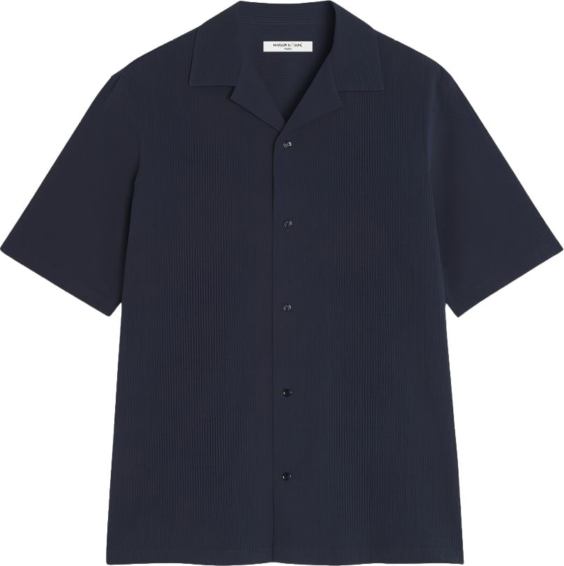 Maison Kitsuné Maison Kitsune' Shirts Blu Navy