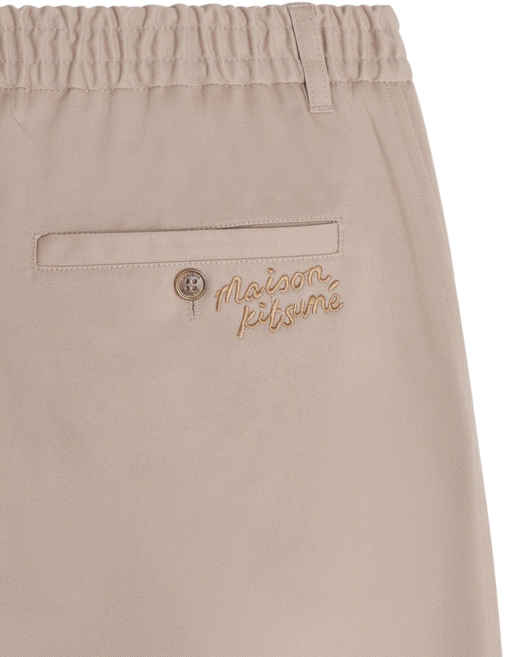 Maison Kitsuné Maison Kitsune' Trousers Beige Beige