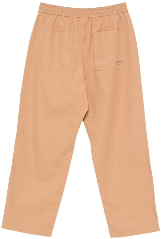 Maison Kitsuné Maison Kitsune' Trousers Beige Beige