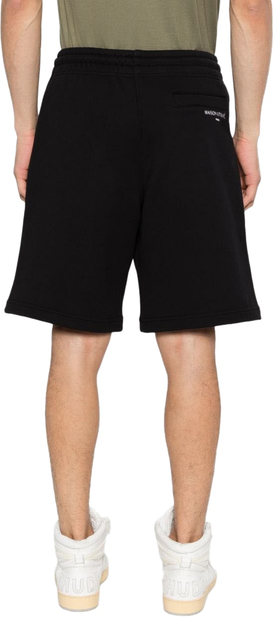 Maison Kitsuné Maison Kitsune' Shorts Black Zwart