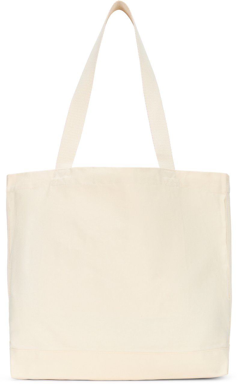 Maison Kitsuné Canvas tote bag Neutraal