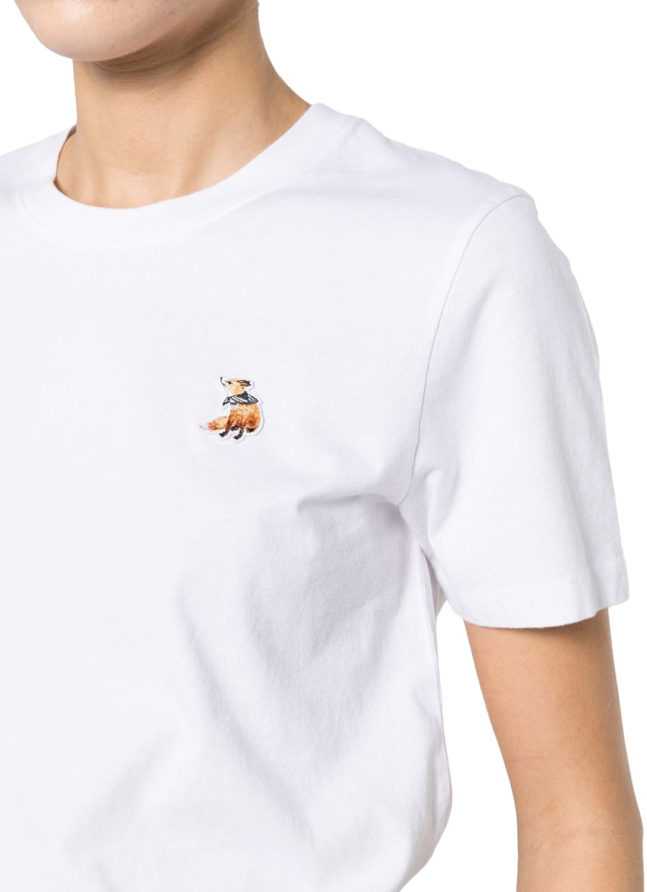 Maison Kitsuné Maison Kitsune' T-Shirts And Polos White Wit