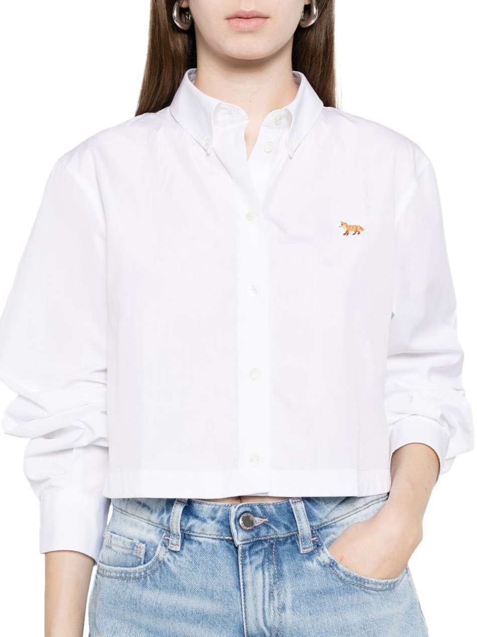 Maison Kitsuné Maison Kitsune' Shirts White Wit