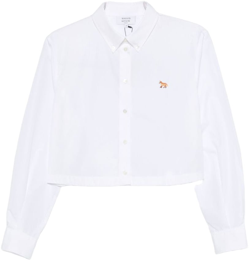 Maison Kitsuné Maison Kitsune' Shirts White Wit