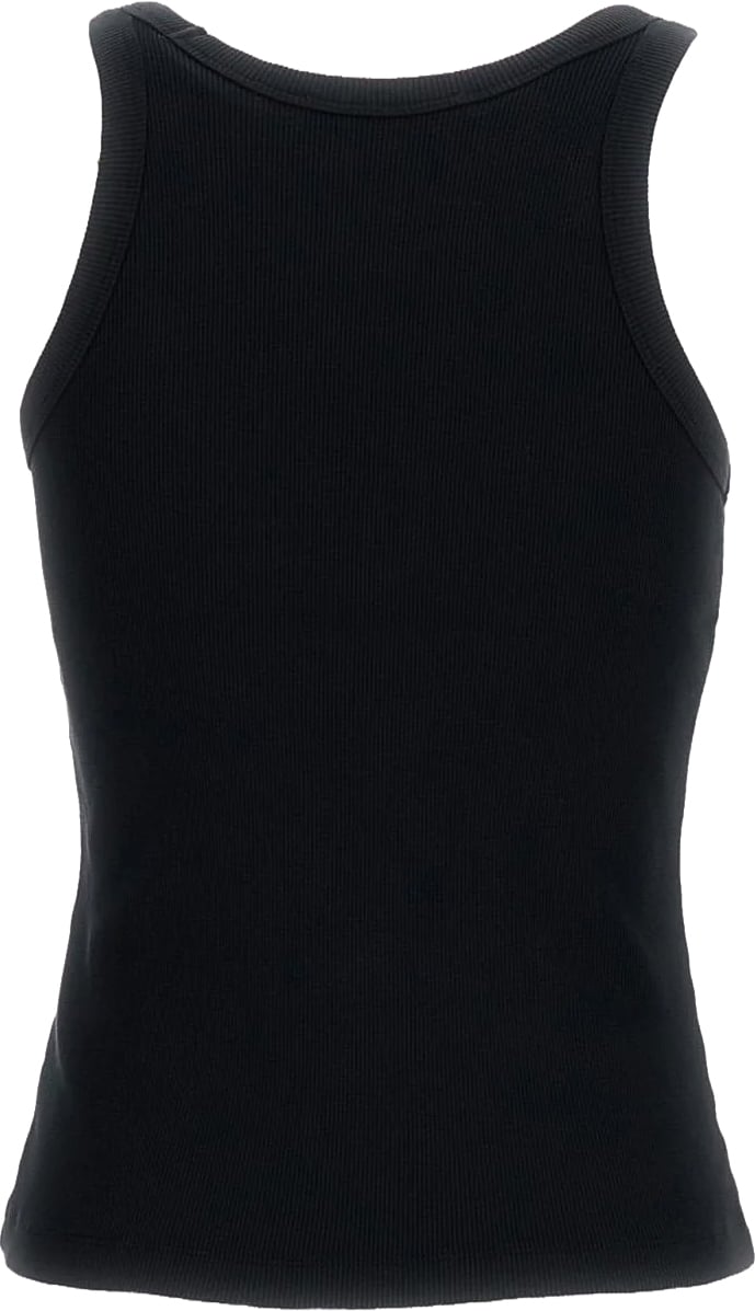 Maison Kitsuné Maison Kitsune' Top Black Zwart
