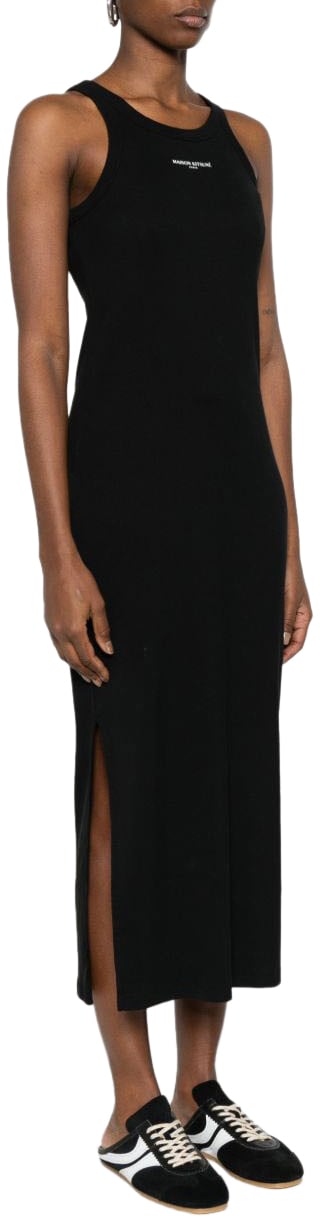 Maison Kitsuné Maison Kitsune' Dresses Black Zwart