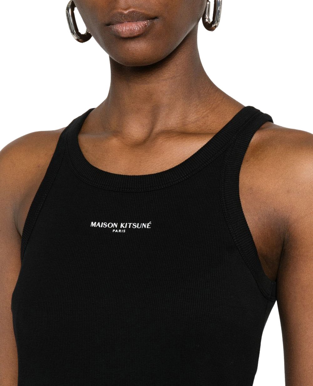 Maison Kitsuné Maison Kitsune' Dresses Black Zwart