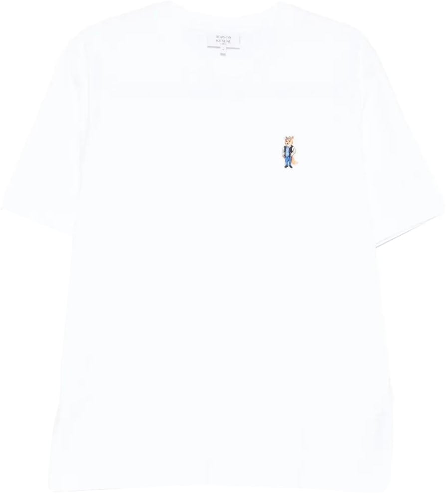 Maison Kitsuné Maison Kitsune' T-Shirts And Polos White Wit