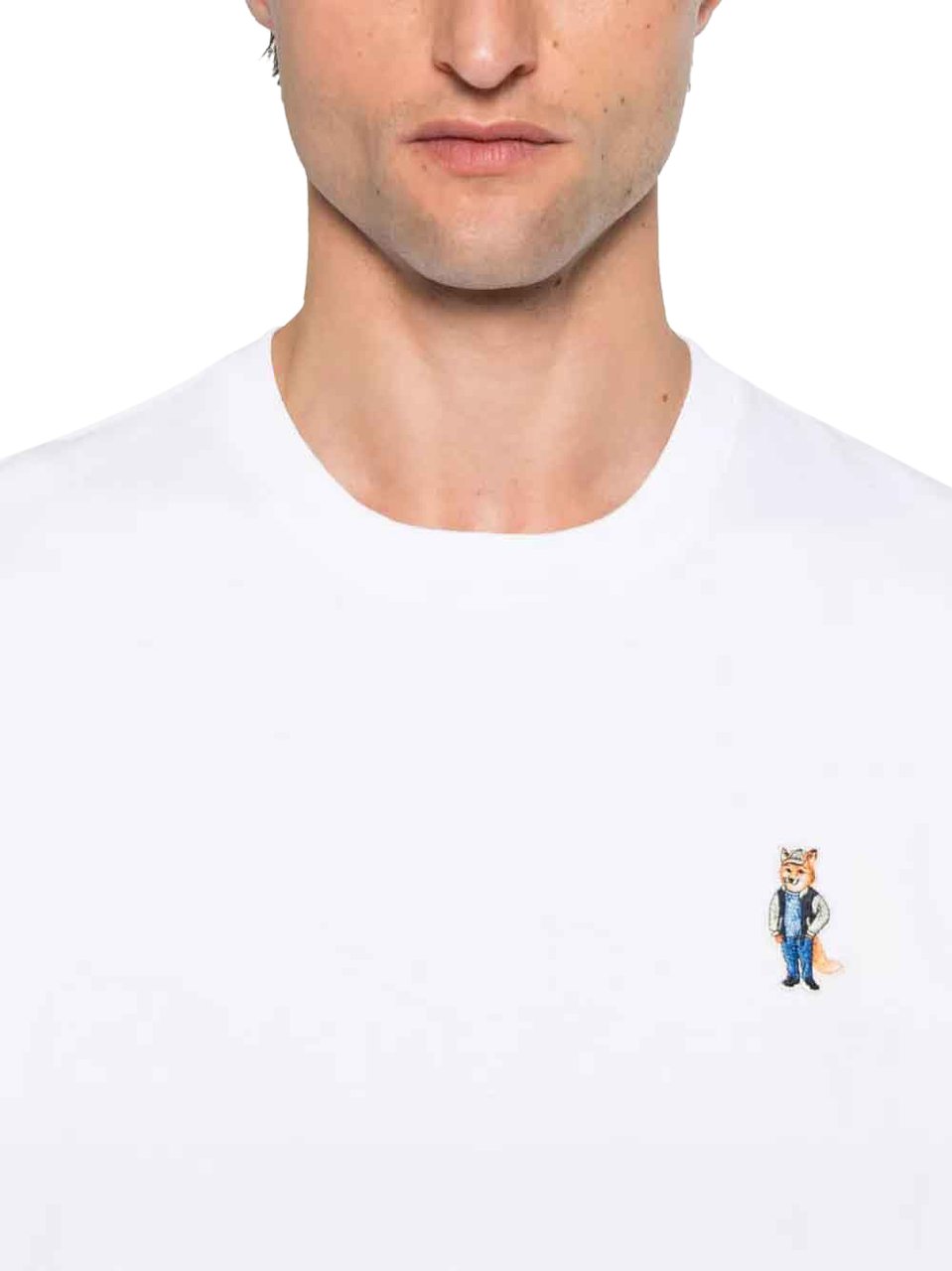 Maison Kitsuné Maison Kitsune' T-Shirts And Polos White Wit