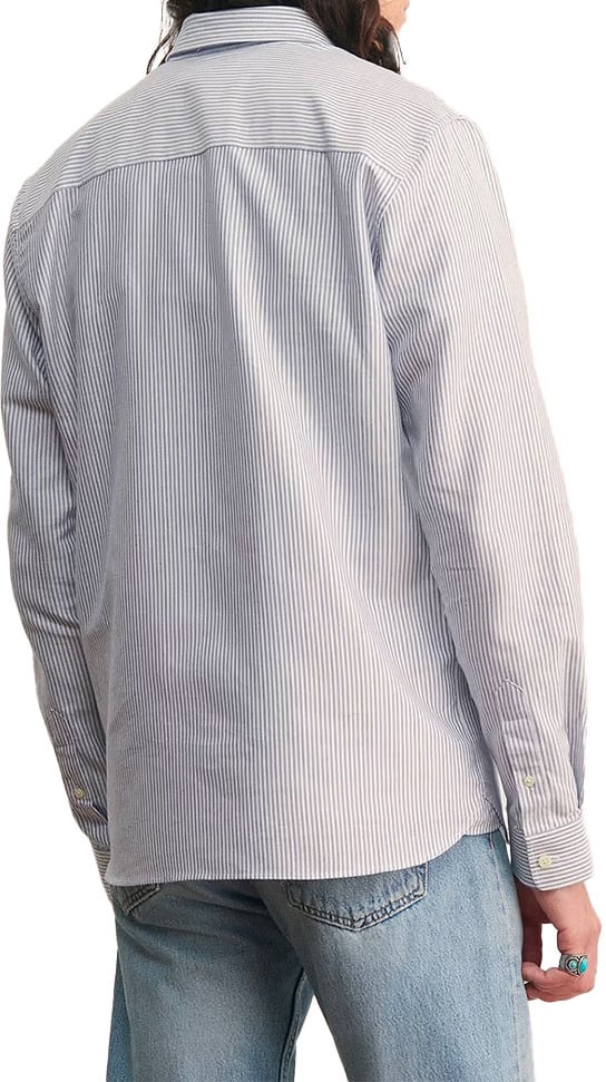 Maison Labiche la chemise malesherbes en oxford amour Blauw