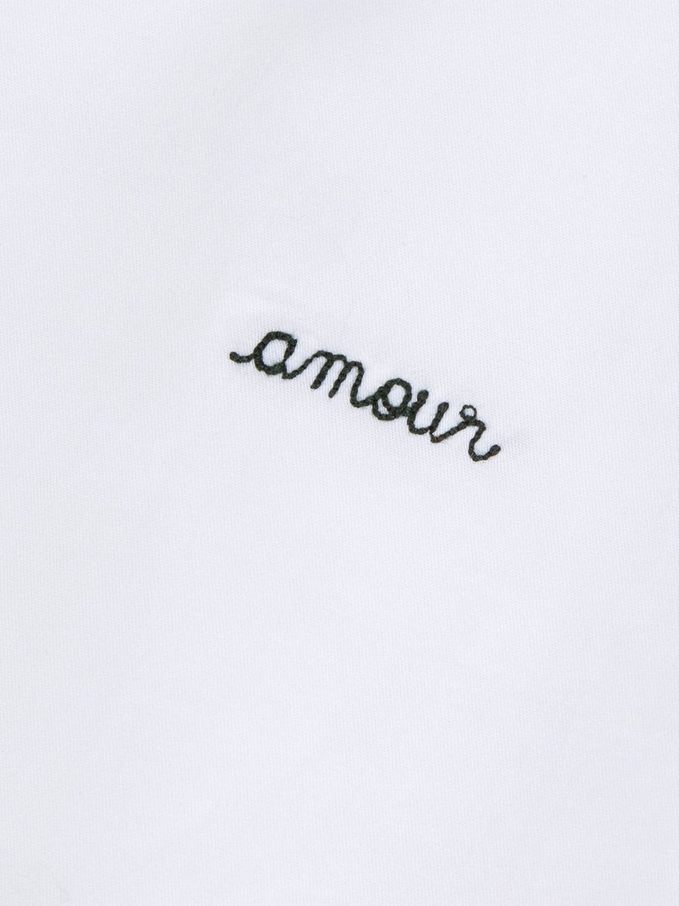 Maison Labiche la chemise malesherbes en twill amour Beige