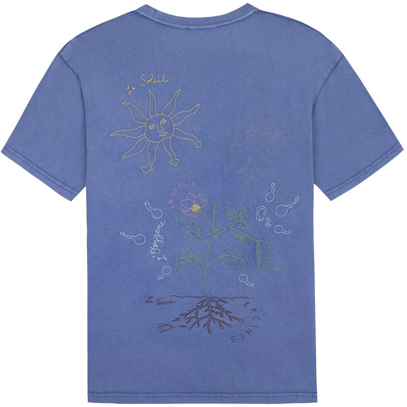 Maison Labiche le tee shirt patureau photosynthese Blauw