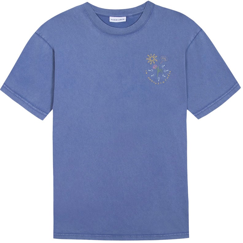 Maison Labiche le tee shirt patureau photosynthese Blauw