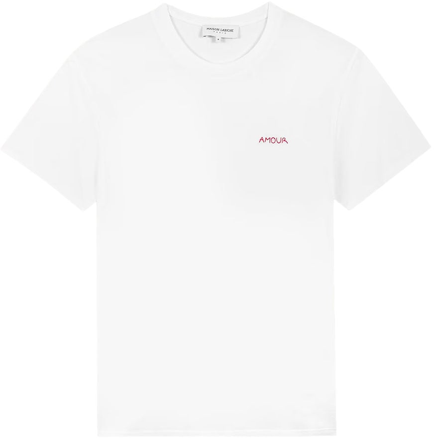 Maison Labiche le tee shirt popincourt amour Beige