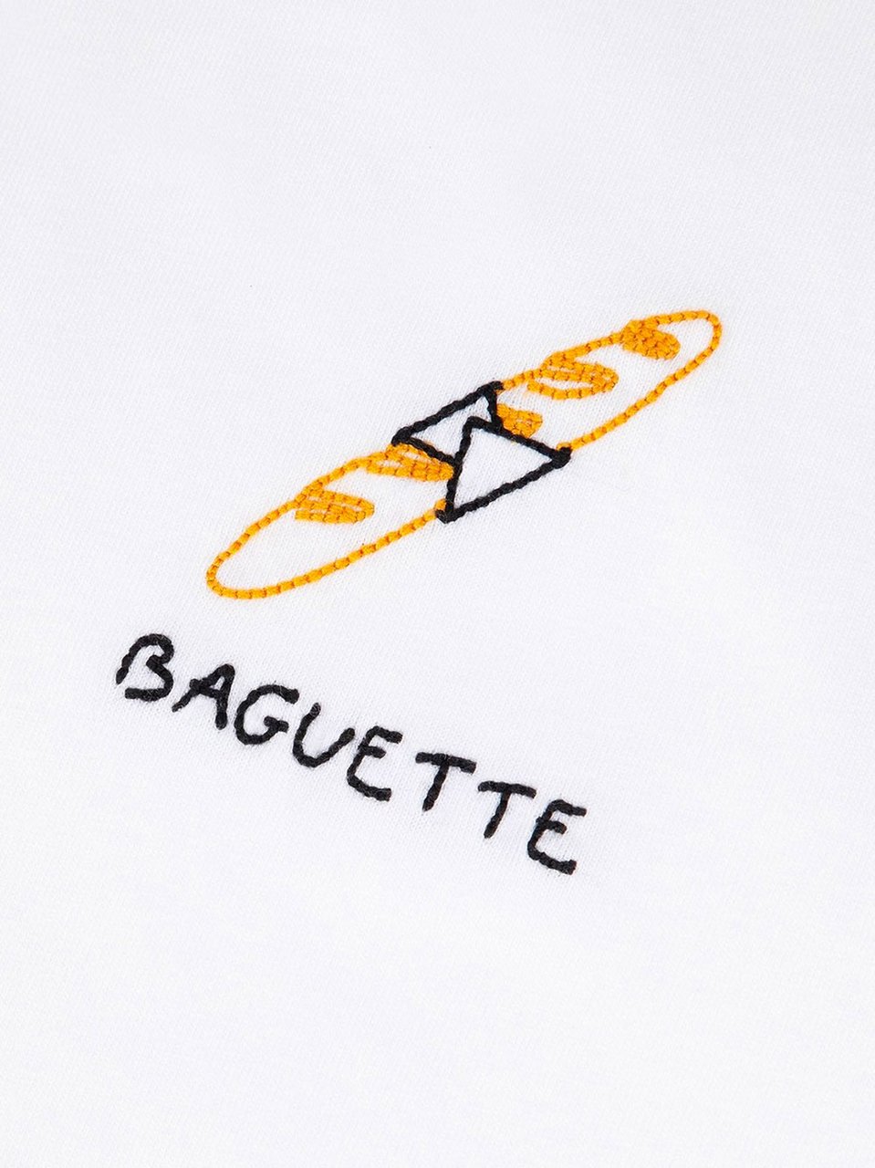 Maison Labiche le tee shirt popincourt unisexe baguette Beige