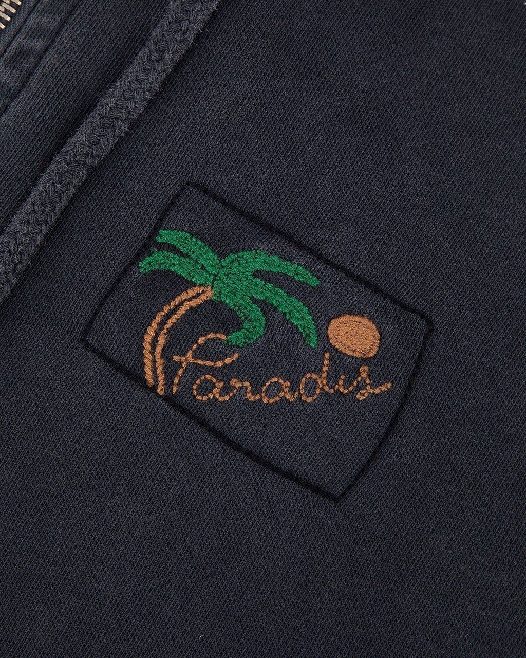 Maison Labiche maison labiche palm tree gourgaud hoodie gris Grijs