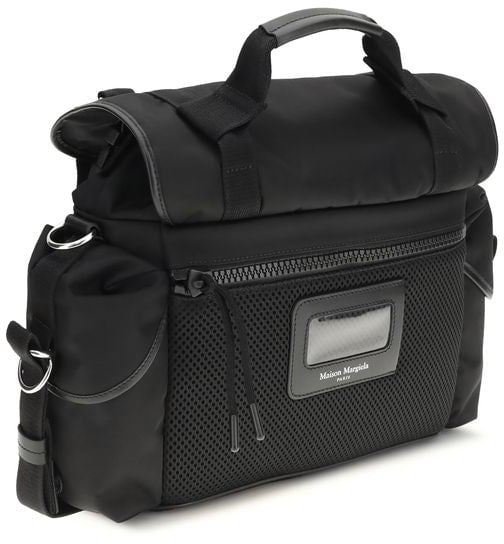 Maison Margiela Maison Margiela Black Polyamide Shoulder Bag Zwart