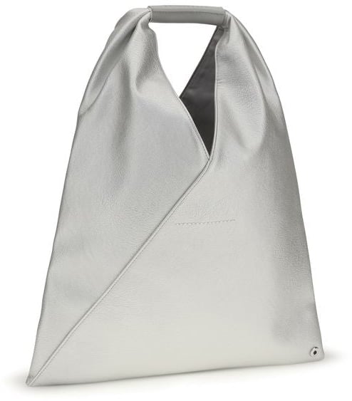 Maison Margiela MM6 Silver Polyethylene Handbag Zilver