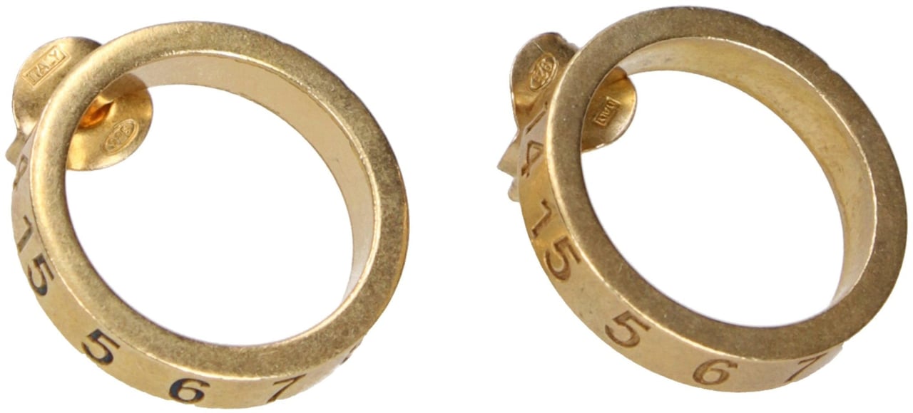 Maison Margiela Maison Margiela Gold Silver Earrings Goud