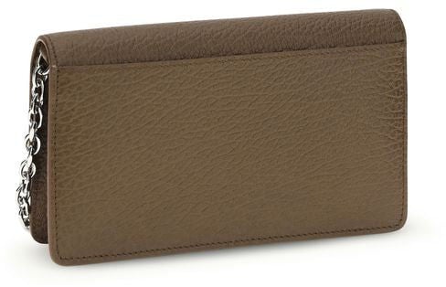 Maison Margiela Maison Margiela Brown Calf Leather Bos Taurus Wallet Bruin