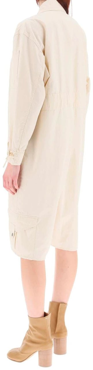 Maison Margiela Cotton Jumpsuit Wit