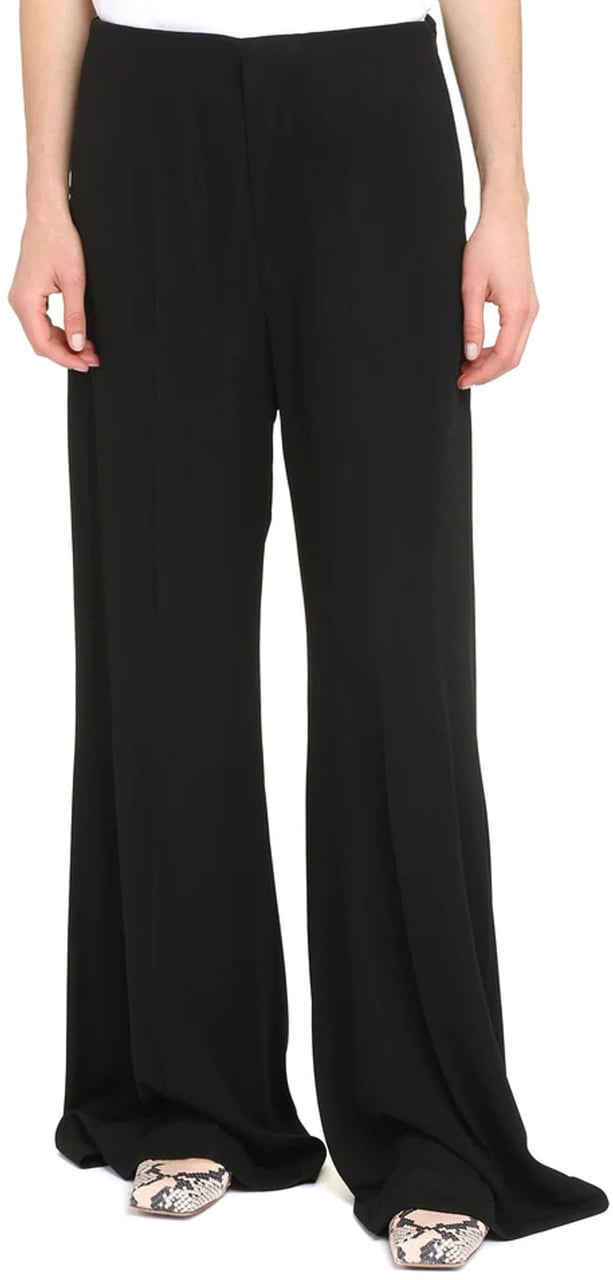 Maison Margiela Wide-Leg Pants Zwart