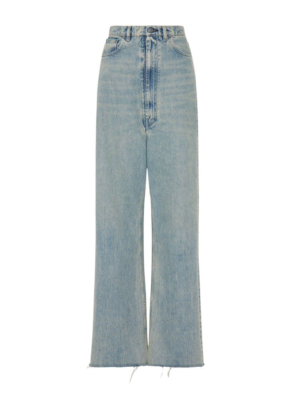 Maison Margiela Light Blue Four Stitches Denim Jeans Grijs