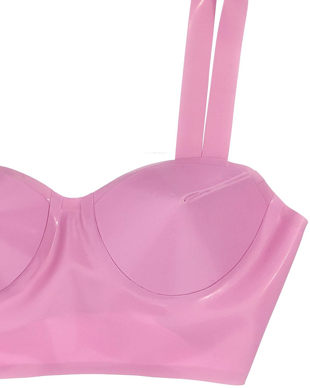Maison Margiela Multicolor Lurex Bra Roze