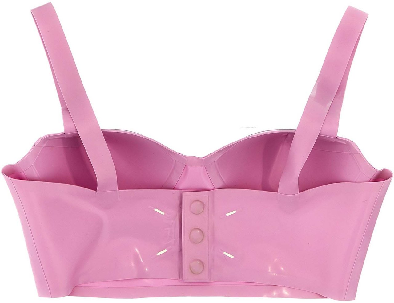Maison Margiela Multicolor Lurex Bra Roze