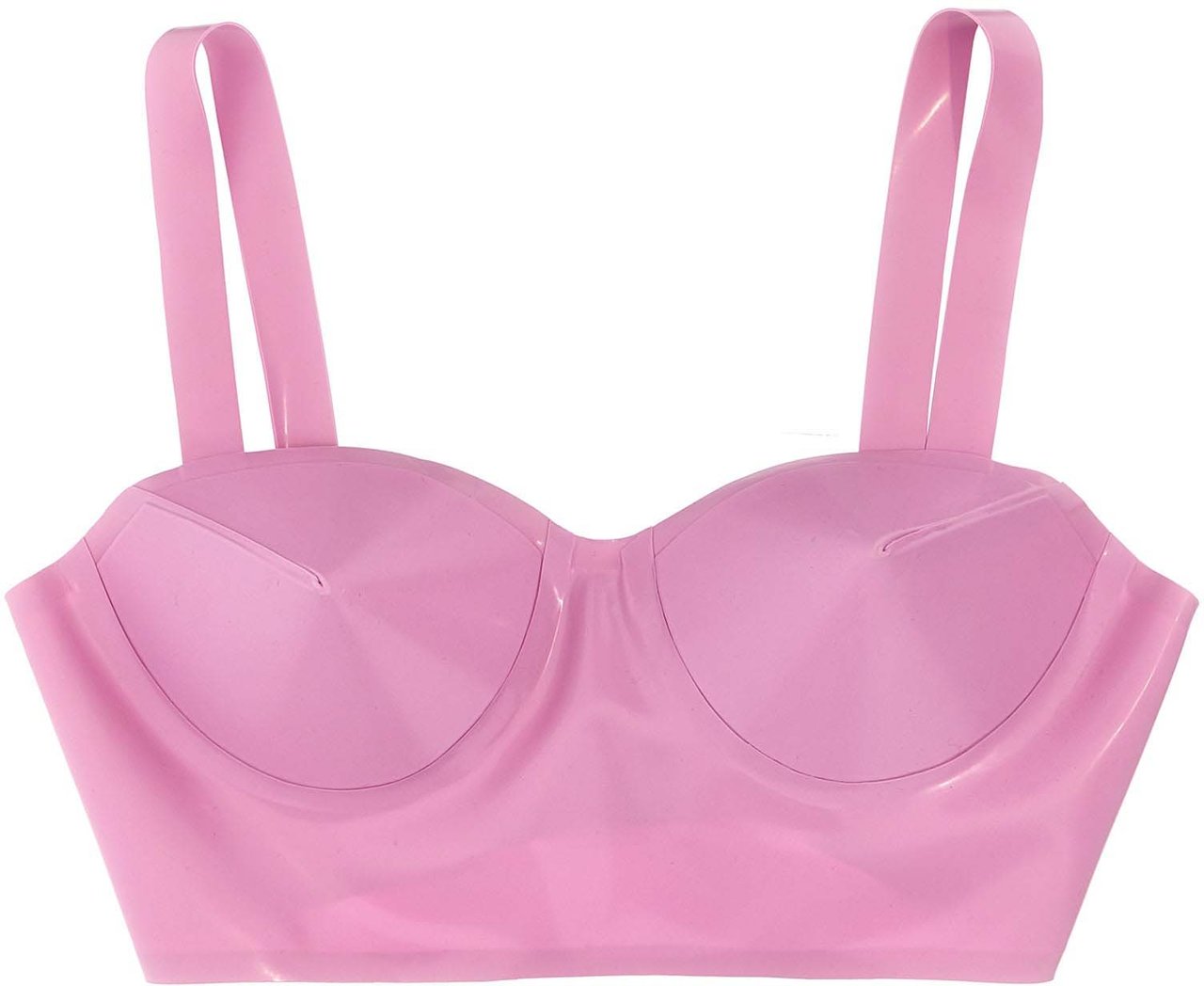Maison Margiela Multicolor Lurex Bra Roze