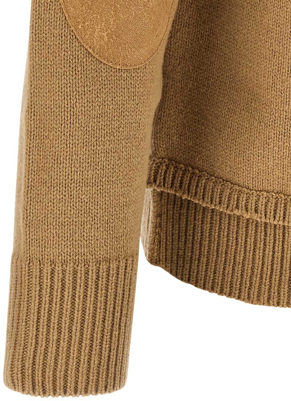 Maison Margiela Beige Wool Cardigan Beige