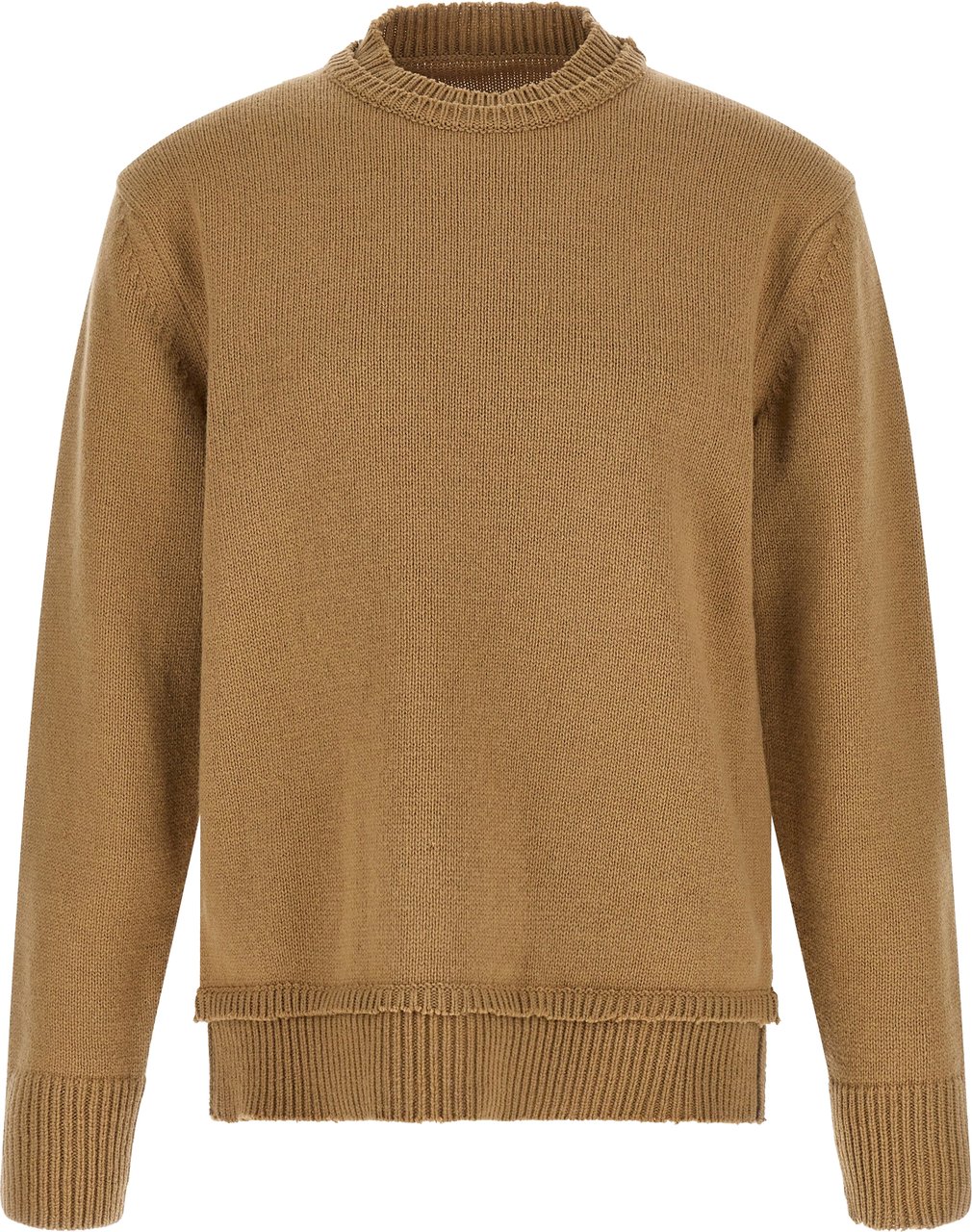 Maison Margiela Beige Wool Cardigan Beige