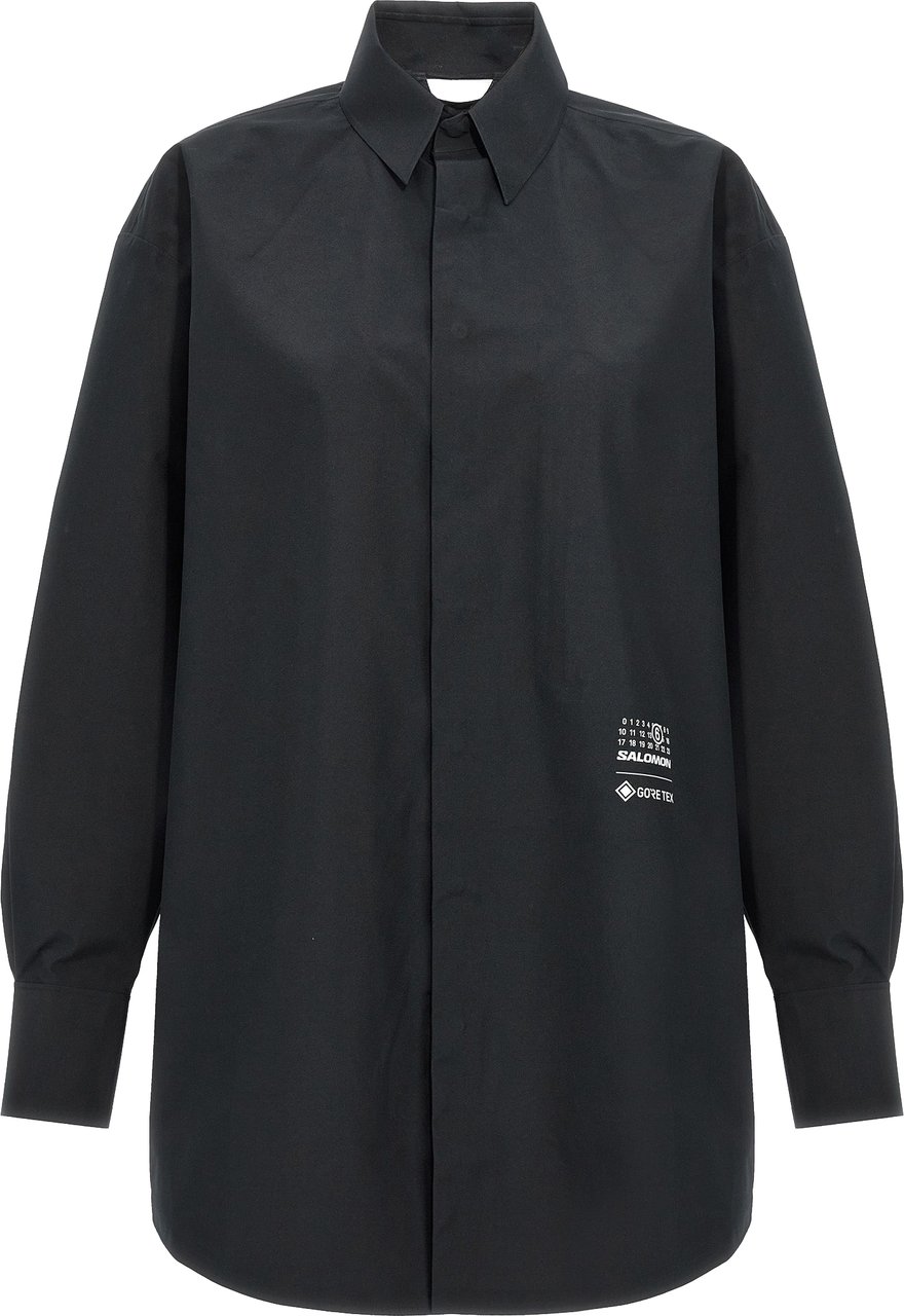 Maison Margiela MM6 Maison Margiela Black Polyester Blouse Zwart