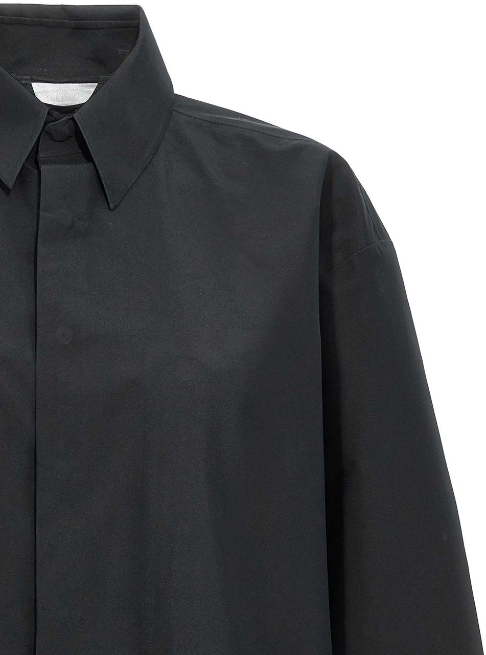 Maison Margiela MM6 Maison Margiela Black Polyester Blouse Zwart