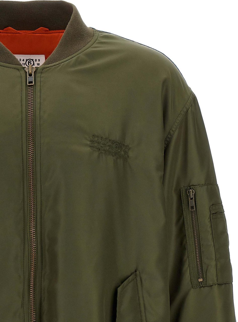 Maison Margiela MM6 Maison Margiela Multicolor Polyamide Bomber Divers